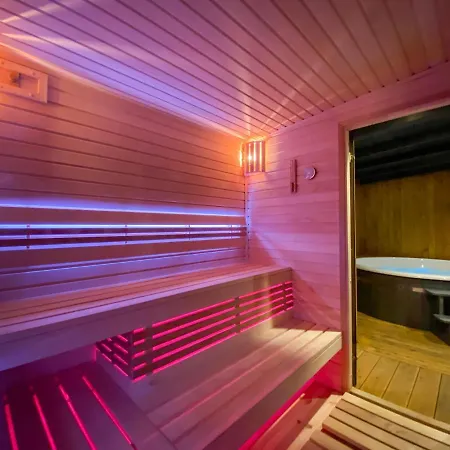 Lodge M-mazuria Letniskowe Caloroczne Mazury Gizycko - Z Sauna I Jacuzzi