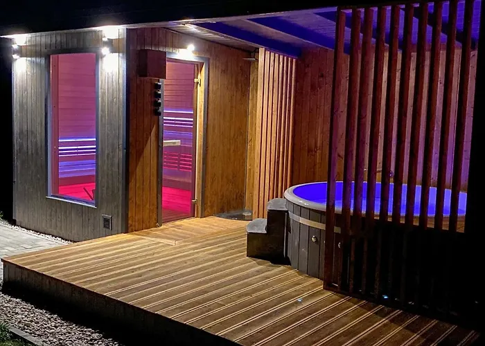 Lodge M-mazuria Letniskowe Caloroczne Mazury Gizycko - Z Sauna I Jacuzzi *
