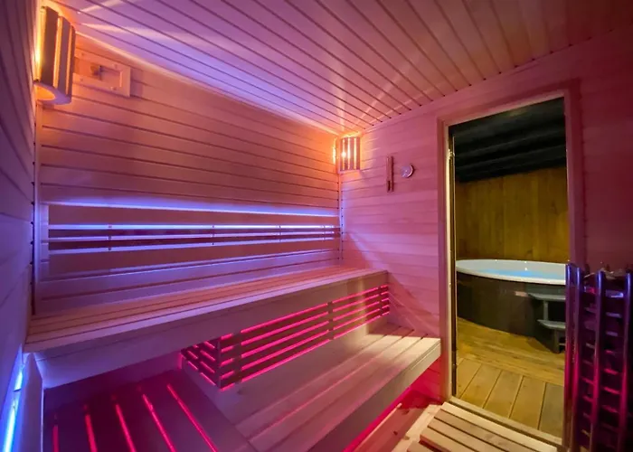 Lodge M-mazuria Letniskowe Caloroczne Mazury Gizycko - Z Sauna I Jacuzzi