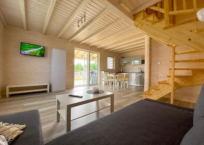 Lodge M-mazuria Letniskowe Caloroczne Mazury Gizycko - Z Sauna I Jacuzzi